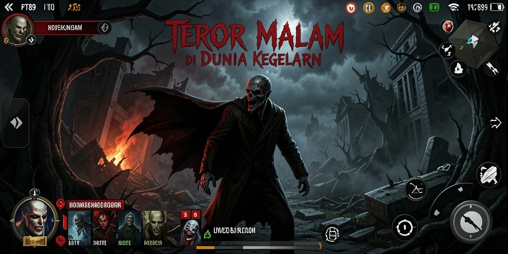 Gameplay PT89 dengan suasana menegangkan dan mencekam.