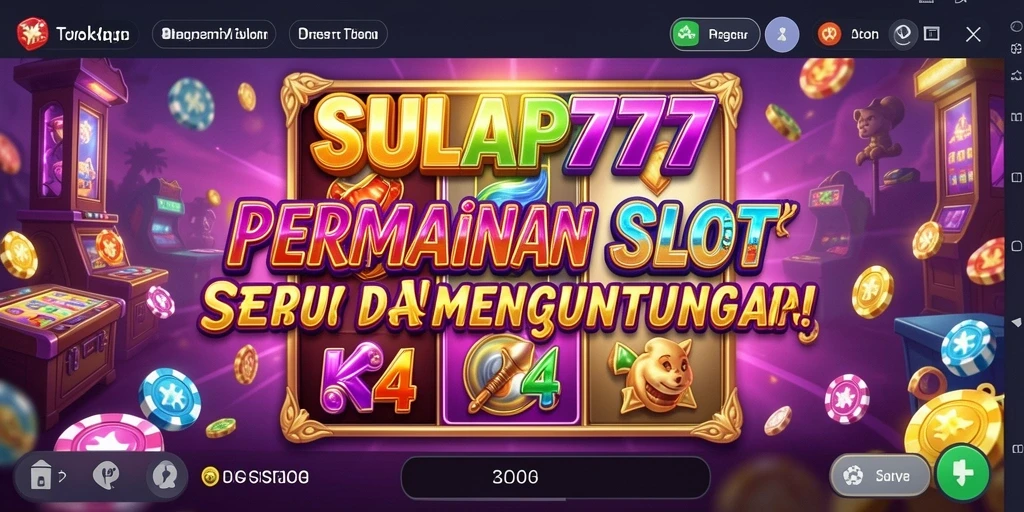 Tampilan gameplay menarik dari SULAP777 dengan efek visual yang memukau.